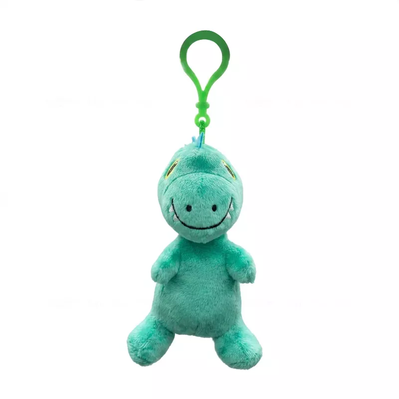 Adorable llavero de peluche de dinosaurio