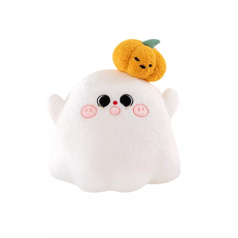 Fantasma blanco estirado juguetes de peluche de Halloween
